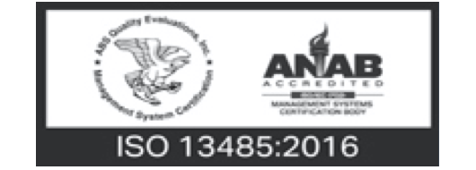 ANAB Accredited ISO 13485