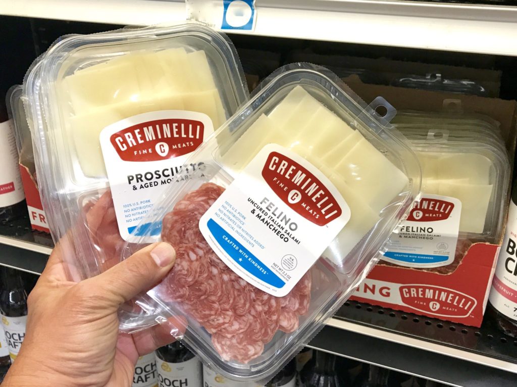 Creminelli Meat and Cheese snacks