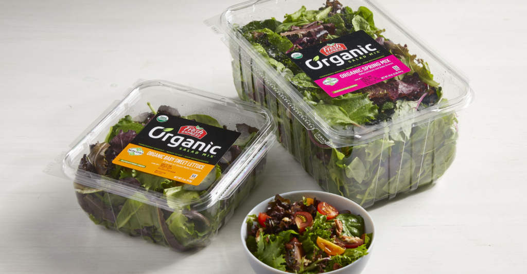 Salad in Thermoformed Packaging