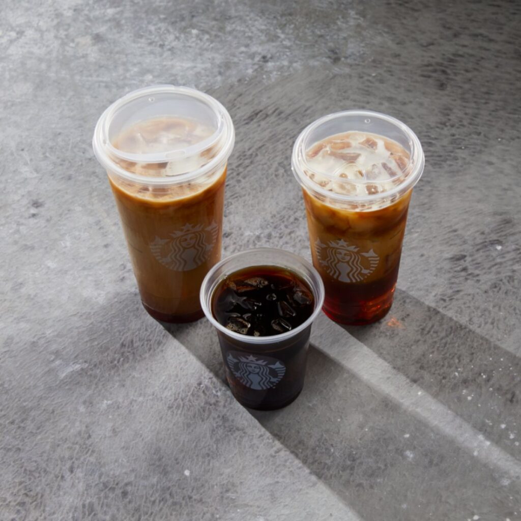 Starbucks Cold Drink Straw-less Lid