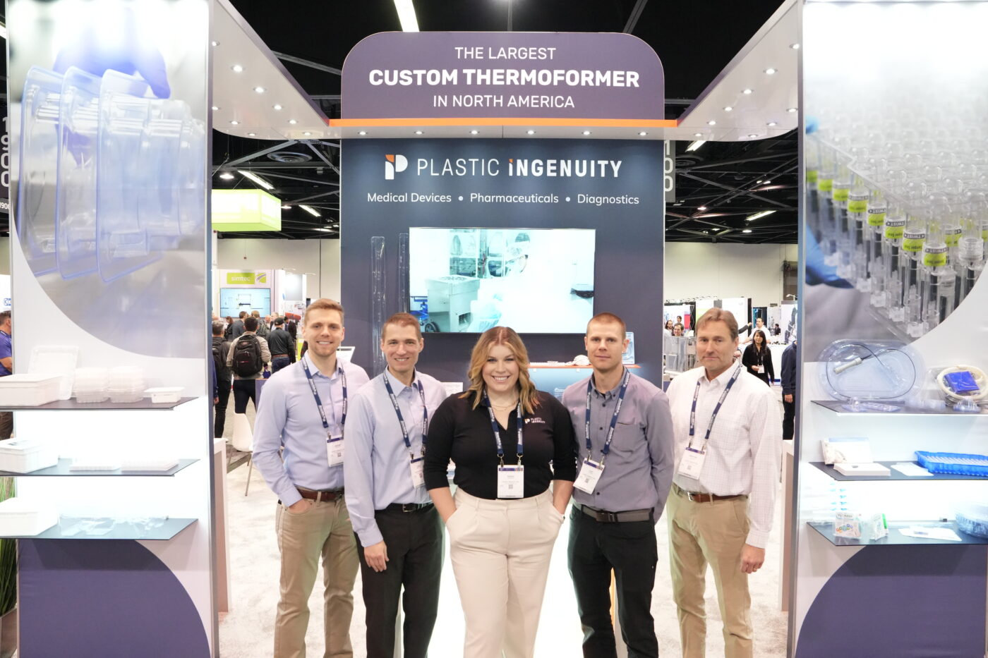 Plastic Ingenuity at a Tradeshow
